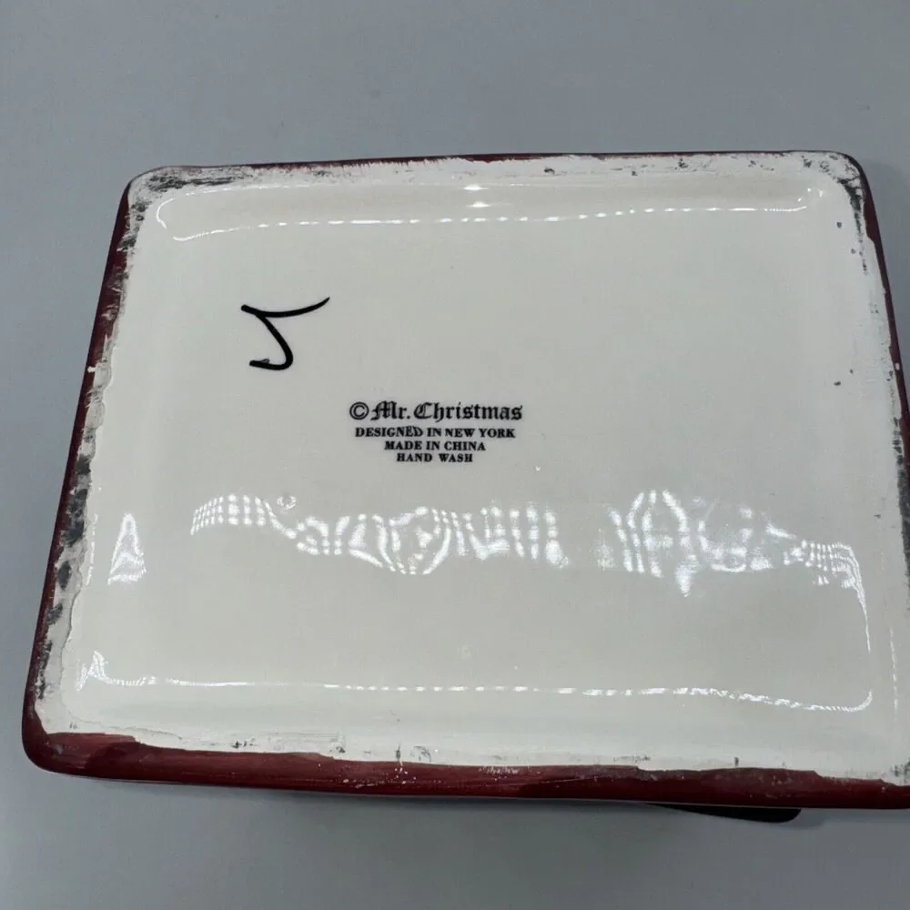 Mr.‎ Christmas Potions Brews Spells Books Cookie Jar Light Up Skull Witchcraft